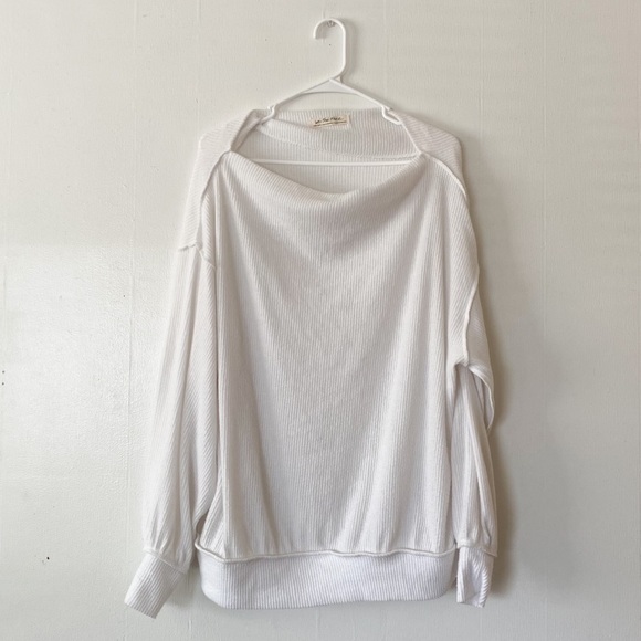 Free People Women's Main Squeeze Hacci Pullover - Picture 3 of 8